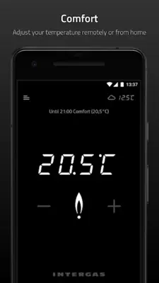 Intergas Comfort Touch android App screenshot 4